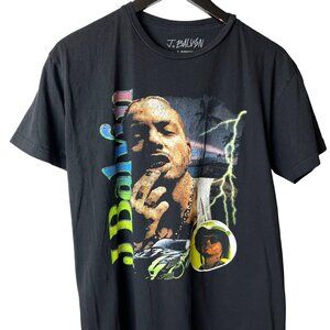 J Balvin Rap Tee T Shirt Black Medium M Graphic